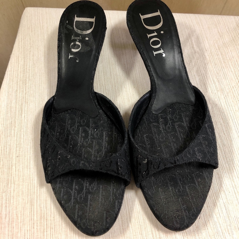 Dior slide on mules